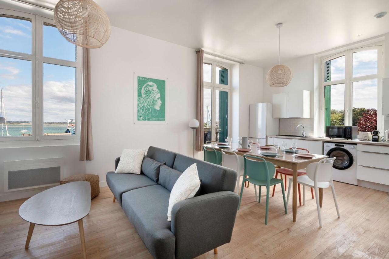 Bel Appartement Vue Sur Le Port Du Croisic Ле Круазик Экстерьер фото